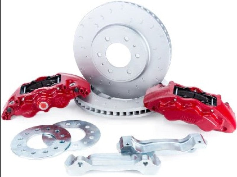 Alcon ALABKF1559K18 - ALCALABKF1559K18 - Alcon 2016+ Toyota Tundra/Landcruiser LC200 335x36mm 6 Piston Brake Kit - Front - Shipped in Europe - Tuningsupply.com