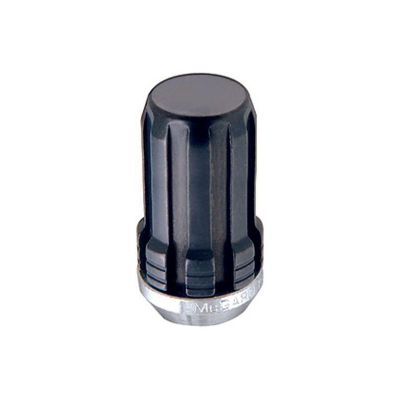 McGard 65315BK - MCG65315BK - McGard SplineDrive Lug Nut (Cone Seat) M14X1.5 / 1.648in. Length (4-Pack) - Black (Req. Tool) - Shipped in Europe - Tuningsupply.com