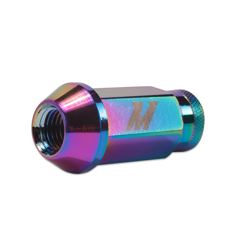 Mishimoto MMLG-1220-23LNC - MISMMLG-1220-23LNC - Mishimoto Aluminum Locking Lug Nuts 1/2 X 20 23pc Set Neo Chrome - Shipped in Europe - Tuningsupply.com