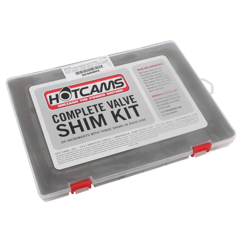 Hot Cams HCSHIM02 - HOCHCSHIM02 - Hot Cams 04-09/12-13 Yamaha YFZ 450 450cc 9.48mm Complete Shim Kit - Shipped in Europe - Tuningsupply.com