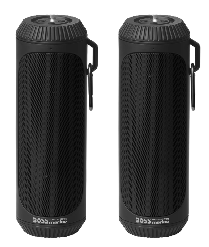 Boss Audio BOLTBLK - BSABOLTBLK - Boss Audio Systems Bluetooth Speakers/ 1.5in Speakers Built-in Flashlight - Shipped in Europe - Tuningsupply.com