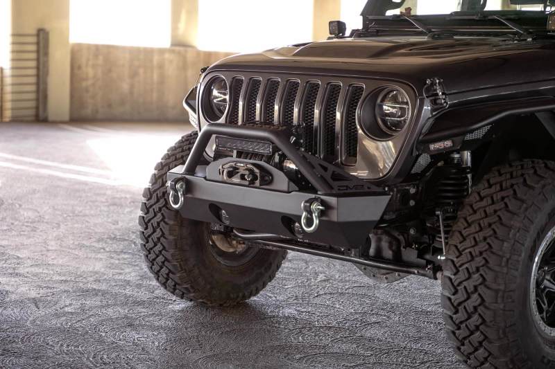 DV8 Offroad - DVEFBJL-05 - DV8 Offroad 07-23 Jeep Wrangler JK/JL & Gladiator JT FS-15 Series Front Bumper - Shipped in Europe - Tuningsupply.com