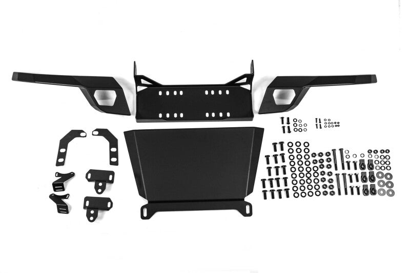 DV8 Offroad FBCS1-08 - DVEFBCS1-08 - DV8 Offroad 2022+ Chevrolet Silverado 1500 Offroad Spec Series Front Bumper w/ Winch - Shipped in Europe - Tuningsupply.com