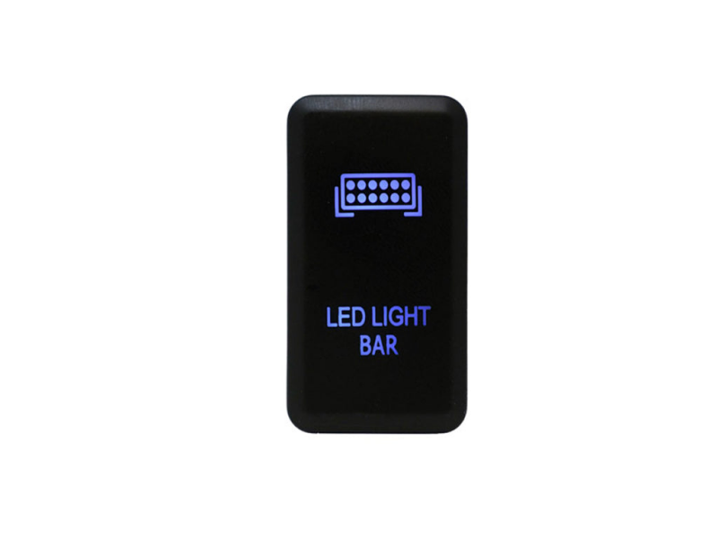 Cali Raised LED CR2394 - CALCR2394 - Cali Raised Tall Style Toyota Oem Style Led Light Bar Switch - Blue - Shipped in Europe - Tuningsupply.com