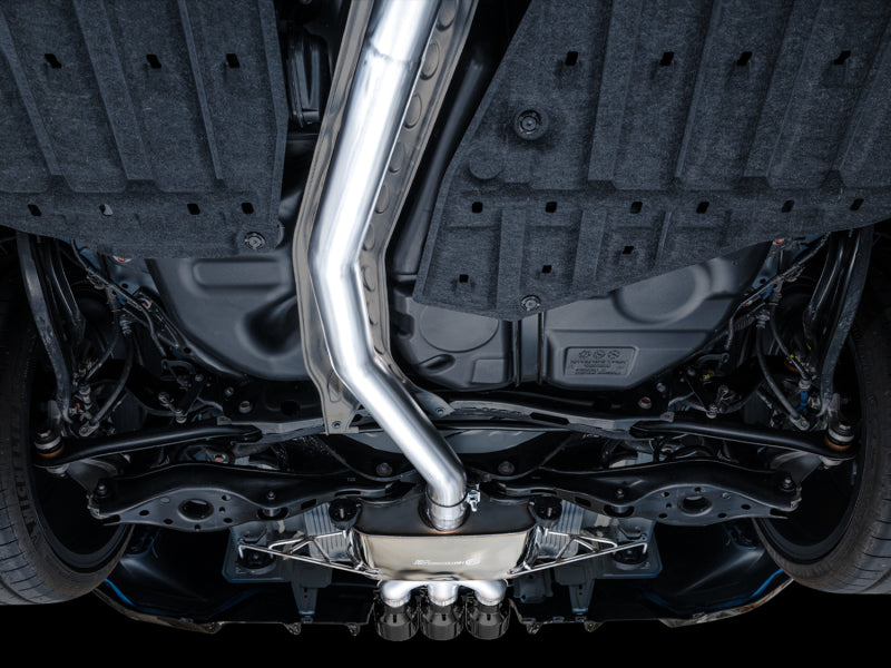 AWE Tuning 3015-53287 - AWE3015-53287 - AWE Tuning 2023 Honda Civic Type R FL5 Touring Edition Exhaust w/ Triple Diamond Black Tips - Shipped in Europe - Tuningsupply.com