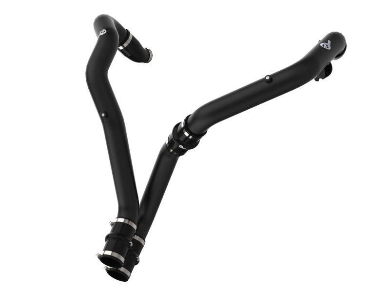 aFe 46-20298-B - AFE46-20298-B - aFe Bladerunner Intercooler Tubes Hot Side 2.5in 17-20 Ford F-150 Raptor V6 3.5L(tt) - Shipped in Europe - Tuningsupply.com