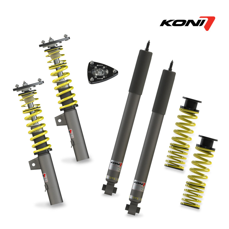 KONI 1200 1001 - KON1200 1001 - Koni GTS Coilovers 15-20 / 22-24 Volkswagen Golf & GTI (55mm Strut + Multilink Rear Only) - Shipped in Europe - Tuningsupply.com
