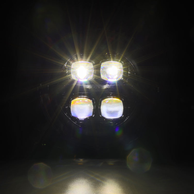 AlphaRex 880867 - ARX880867 - AlphaRex 18-23 Jeep Wrangler JL/Gladiator JT LED Proj Headlights Alpha-Blk w/ Activ Light/Seq Signal - Shipped in Europe - Tuningsupply.com