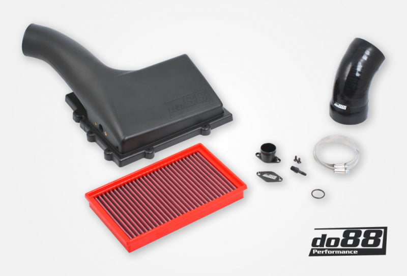 do88 LF-120-S-F-DO88 - DOBLF-120-S-F-DO88 - do88 VAG 1.8 2.0 TSI (MQB) V1 Intake System Hose do88 Black Hose Filter - Shipped in Europe - Tuningsupply.com
