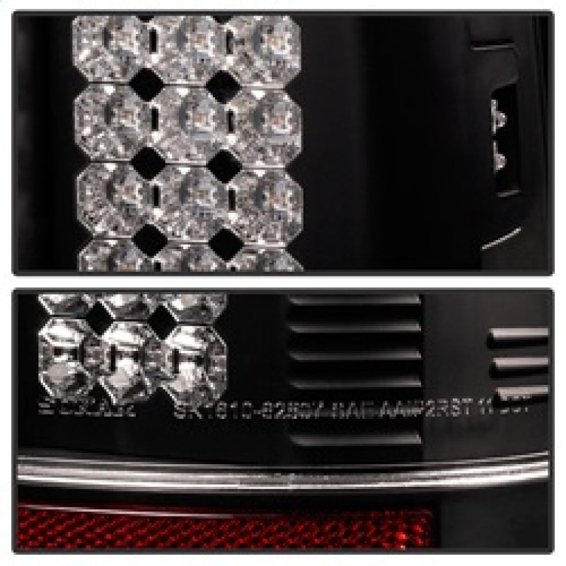 SPYDER 5003898 - SPY5003898 - Spyder Ford Super Duty 08-15 LED Tail Lights Black ALT-YD-FS07-LED-BK - Shipped in Europe - Tuningsupply.com