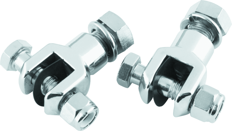 Bikers Choice 150860 - BKC150860 - Bikers Choice L72-98 Big Twin/XL Chrome Footpeg Clevis With Hardware 1/2-20 Male Peg (Pair) - Shipped in Europe - Tuningsupply.com