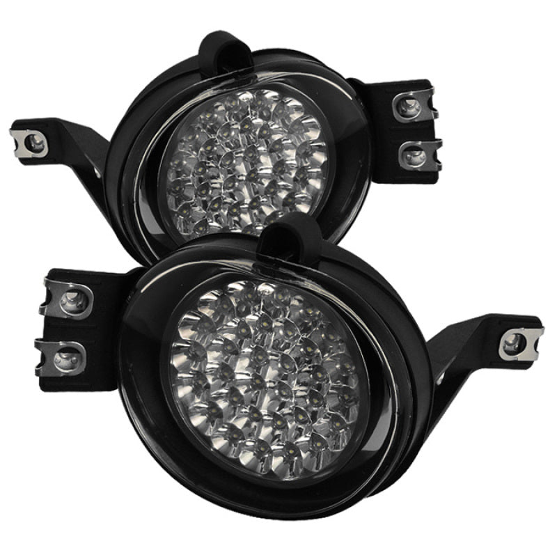 SPYDER 5015600 - SPY5015600 - Spyder Dodge Ram 02-08/Durango 04-06 LED Fog Lights w/Switch Clear FL-LED-DRAM02-C - Shipped in Europe - Tuningsupply.com