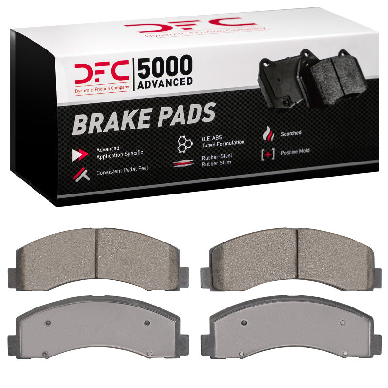 DFC 1551-2087-00 - DFC1551-2087-00 - DFC 10-21 Ford F-150 RWD Front 5000 Advanced Ceramic Brake Pads - Shipped in Europe - Tuningsupply.com