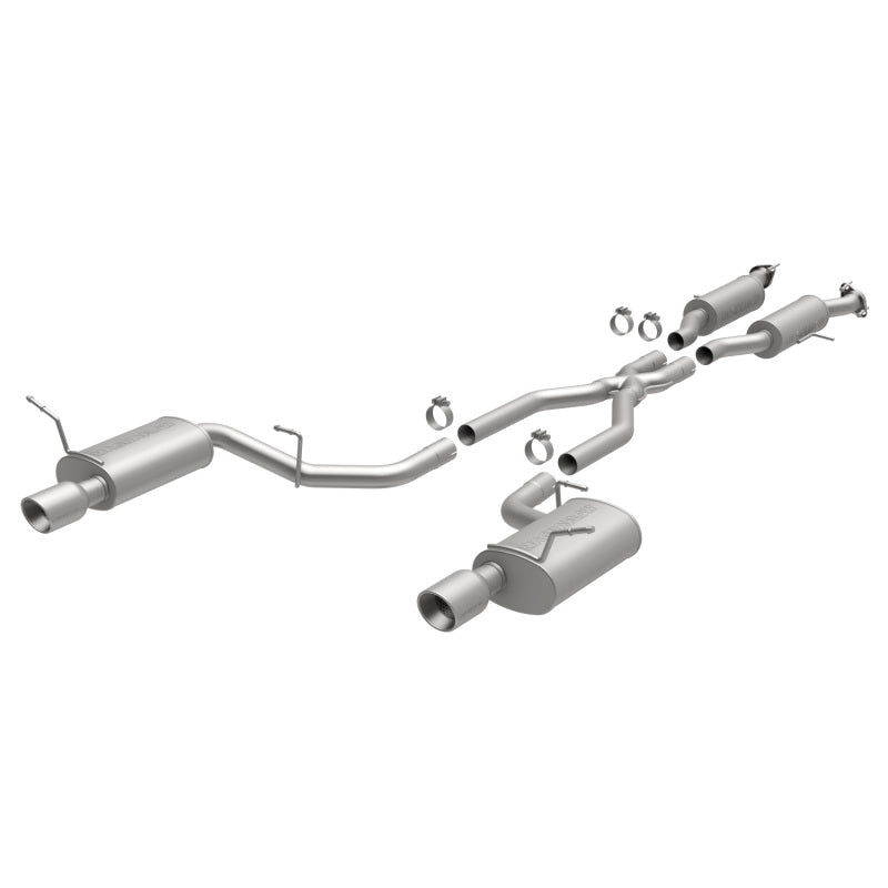 Magnaflow 15068 - MAG15068 - MagnaFlow 11-12 Dodge Durango V8 5.7L Dual Split Rear Exit Stainless Cat Back Performance Exhaust - Shipped in Europe - Tuningsupply.com