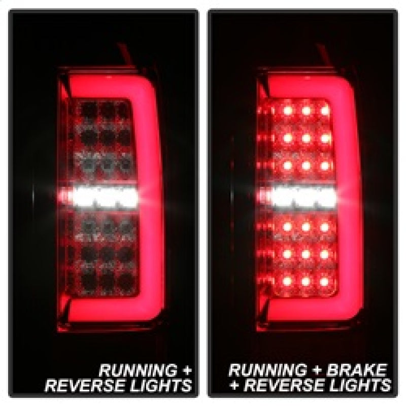 SPYDER 5085269 - SPY5085269 - Spyder Chevy Colorado 2015-2017 Light Bar LED Tail Lights - Red Clear ALT-YD-CCO15-LED-RC - Shipped in Europe - Tuningsupply.com