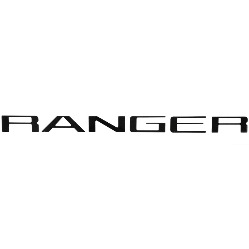 Putco 55554BPFD - PUT55554BPFD - Putco 19-20 Ford Ranger - Black Platinum Tailgate Letters RANGER - Shipped in Europe - Tuningsupply.com