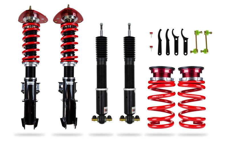 Pedders PED-161199 - PEDPED-161199 - Pedders Extreme Xa Coilover Kit 15-22 Ford Mustang S550 w/Magneride - Shipped in Europe - Tuningsupply.com