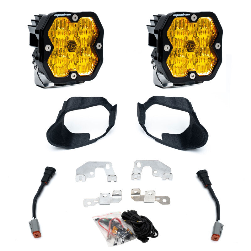 Baja Designs 440026 - BAJ440026 - Baja Designs 19-24 Mercedes Sprinter 1500/2500/3500 Squadron Sport 2.0 Fog Pkt Kit (WC) - Baja Amber - Shipped in Europe - Tuningsupply.com