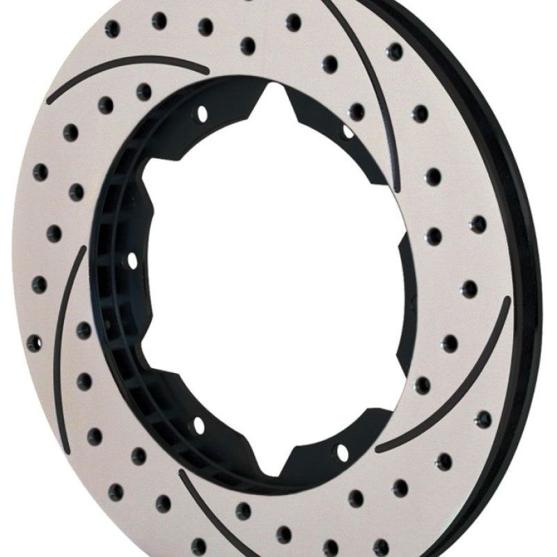 Wilwood 160-7099-BK - WIL160-7099-BK - Wilwood Rotor-UL30 Iron RH-SRP BLK Drl 11.00 x .810 - 6 on 6.25in - Shipped in Europe - Tuningsupply.com