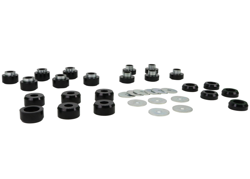 Whiteline W93547 - WHLW93547 - Whiteline 1997-2006 Jeep Wrangler Body Mount Bushing Set - Shipped in Europe - Tuningsupply.com