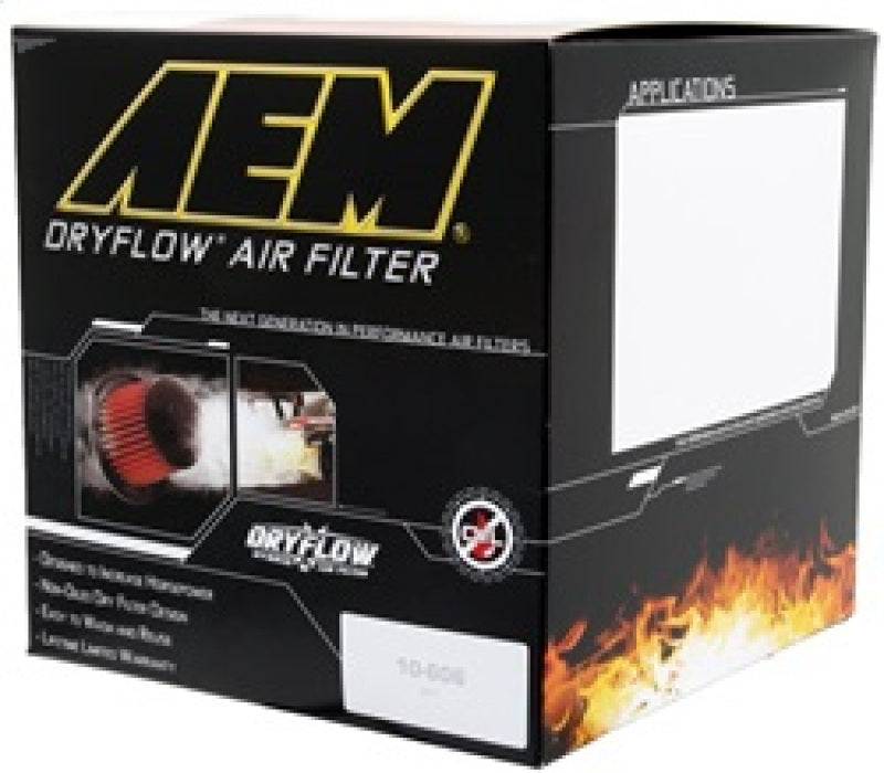 AEM Induction 21-2075DK - AEM21-2075DK - AEM 5in Dryflow Air Filter with 8in Element - Shipped in Europe - Tuningsupply.com