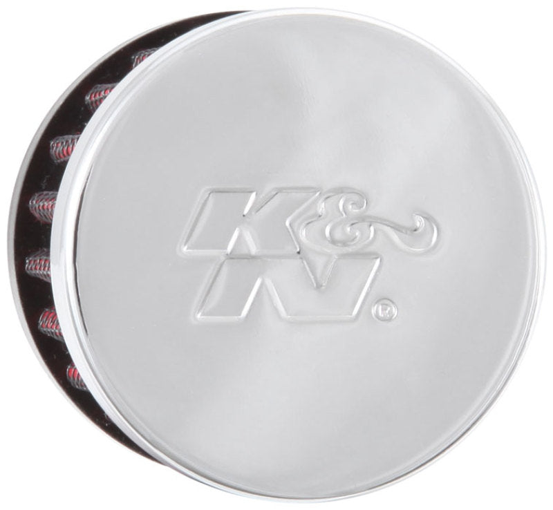 K&N Engineering 62-1330 - KNN62-1330 - K&N Clamp On Rubber Base Crankcase Vent Filter 0.5in Flange ID 2in OD 1.5in Height - Shipped in Europe - Tuningsupply.com