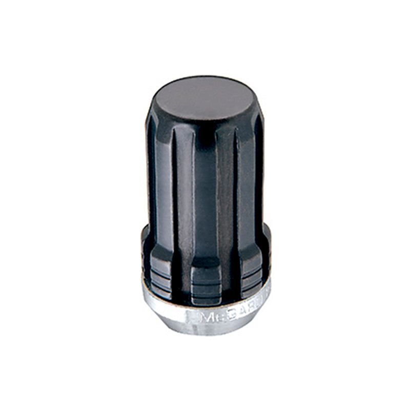 McGard 65315BK - MCG65315BK - McGard SplineDrive Lug Nut (Cone Seat) M14X1.5 / 1.648in. Length (4-Pack) - Black (Req. Tool) - Shipped in Europe - Tuningsupply.com