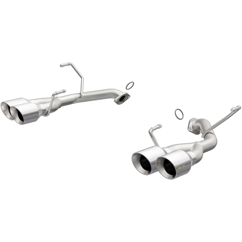 Magnaflow 19362 - MAG19362 - MagnaFlow 11-14 Subaru Impreza / 15-19 Subaru WRX/STI Competition Axle Back w/ Quad Polished Tips - Shipped in Europe - Tuningsupply.com
