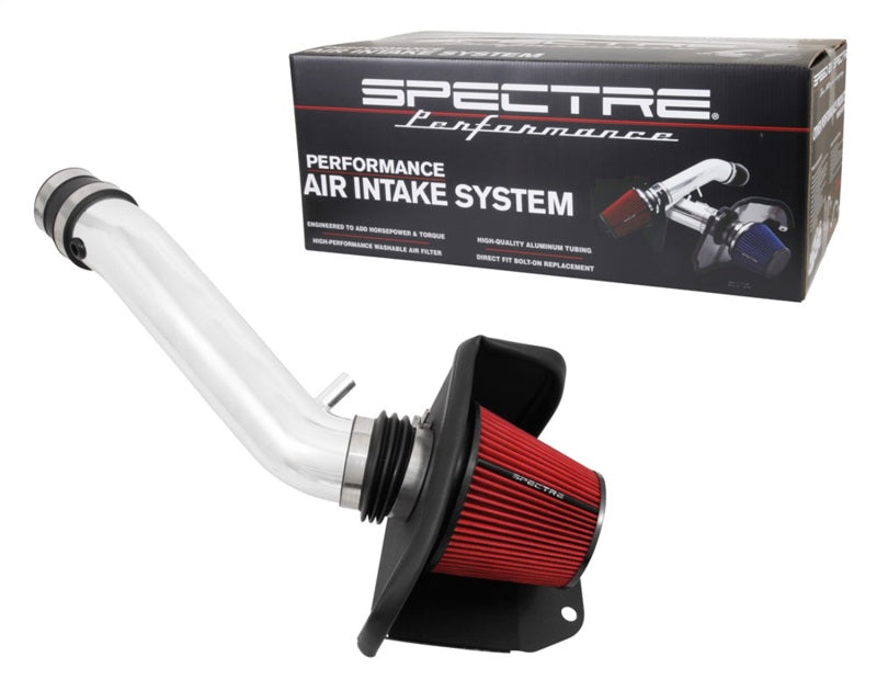 Spectre 9071 - SPE9071 - Spectre 16-18 Jeep Grand Cherokee V6-3.6L F/I Air Intake Kit - Polished w/Red Filter - Shipped in Europe - Tuningsupply.com