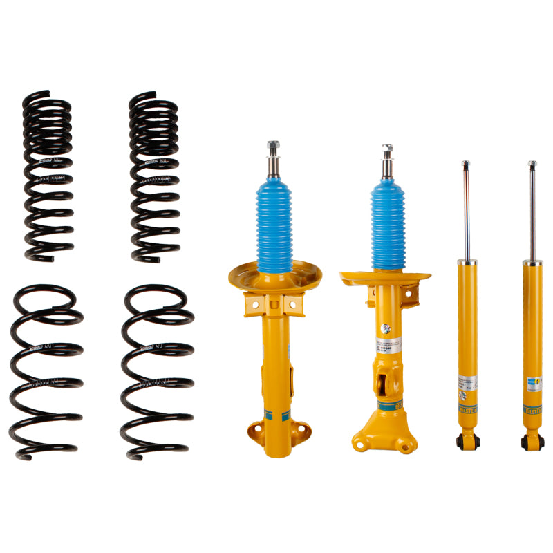 Bilstein 46-180766 - BIL46-180766 - Bilstein B12 2008 Mercedes-Benz C300 Base Front and Rear Suspension Kit - Shipped in Europe - Tuningsupply.com