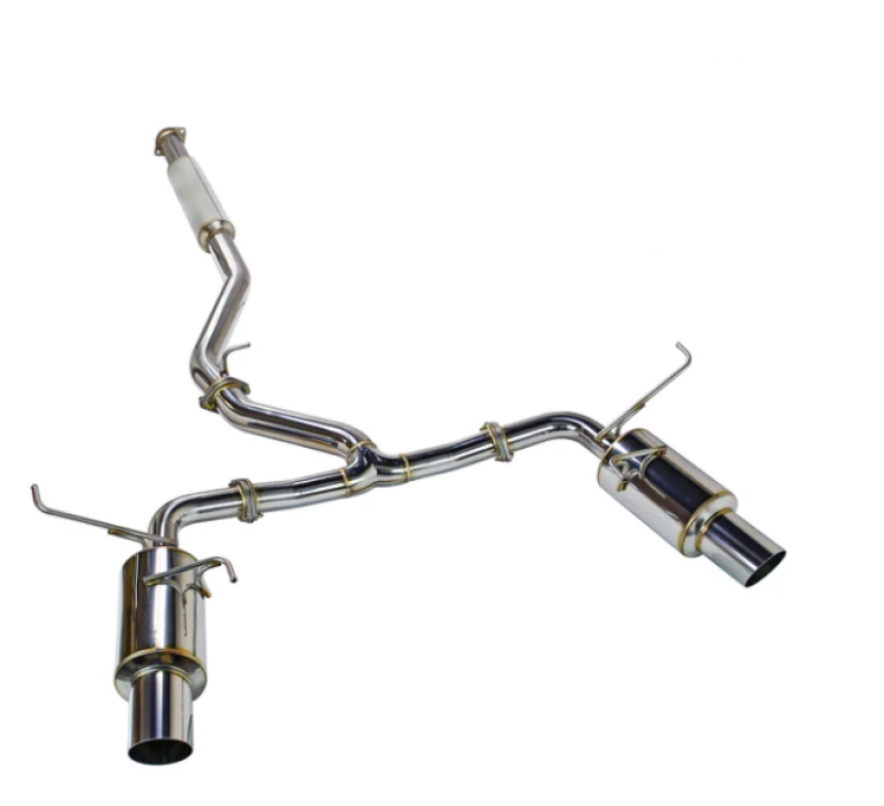 Remark RK-C2076S-03C - REMRK-C2076S-03C - REMARK 2022+ Subaru WRX (VB) Catback Exhaust - Dual R1 Spec Stainless (Resonated) - Shipped in Europe - Tuningsupply.com