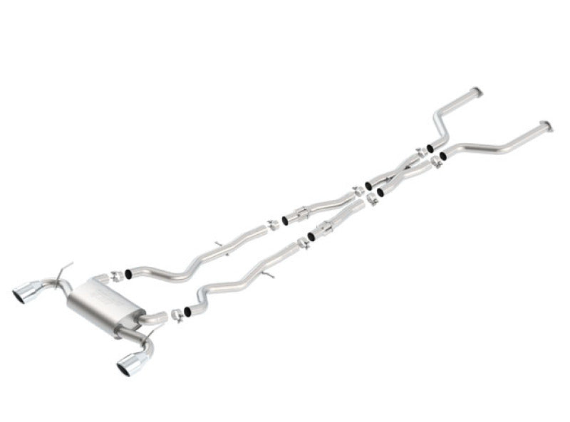 Borla 140703 - BOR140703 - Borla 2017 Infiniti Q60S 3.0T V6 S Type Catback Exhaust - Shipped in Europe - Tuningsupply.com