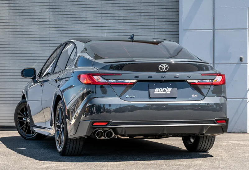 Borla 11988BC - BOR11988BC - Borla 2025 Toyota Camry SE/XSE AT S-type Axle-Back Exhaust - 3.5in Black Chrome Tips - Shipped in Europe - Tuningsupply.com