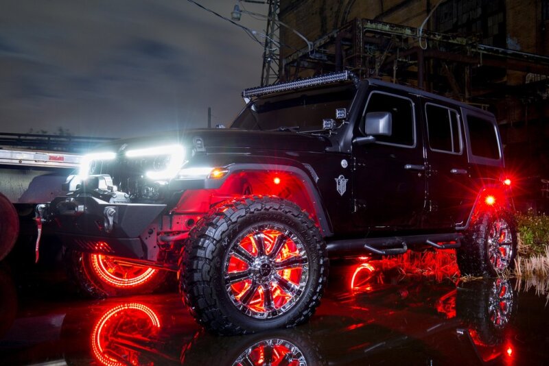 ORACLE Lighting 5837-PRO - ORL5837-PRO - Oracle VECTOR Series Full LED Grille - Jeep Wrangler JL/JT - NA - Shipped in Europe - Tuningsupply.com