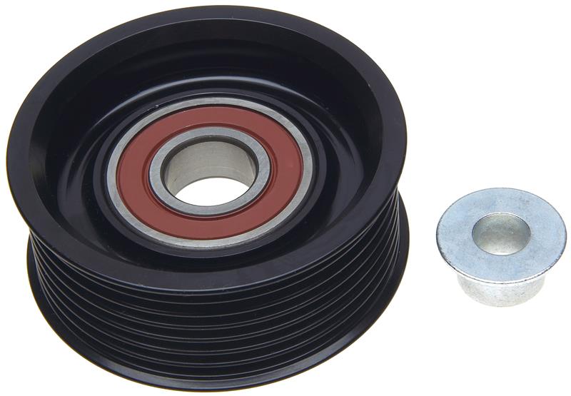 Gates 36222 - GAT36222 - Gates 05-19 Nissan Frontier Steel V-Ribbed 7-Grooved Flanged Idler Pulley - Shipped in Europe - Tuningsupply.com