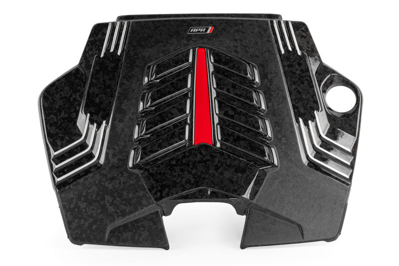 APR MS100257 - APRMS100257 - APR 20-24 Audi Q7/Q8/RS Q8/SQ7/SQ8 (4M) 2.9T/3.0T/4.0T Forged Carbon Fiber Engine Cover - Shipped in Europe - Tuningsupply.com