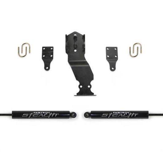 Fabtech FTS22302 - FABFTS22302 - Fabtech 17-20 Ford Superduty 4WD Stealth Dual Steering Stabilizer Kit - Shipped in Europe - Tuningsupply.com