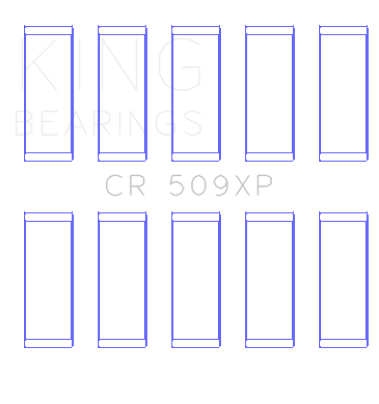 King Engine Bearings GCR509XP - KINGCR509XP - King Engine Bearings Volvo 850 Connecting Rod Bearing Set - Shipped in Europe - Tuningsupply.com