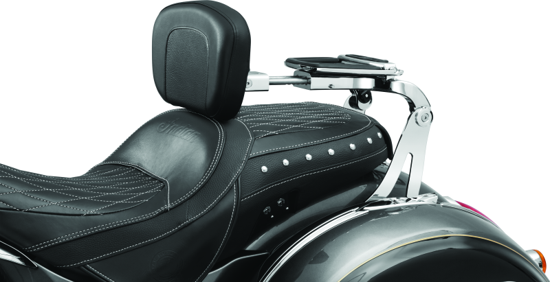 Kuryakyn 1660 - KUR1660 - Kuryakyn Multi-Purpose Backrest Chrome - Shipped in Europe - Tuningsupply.com