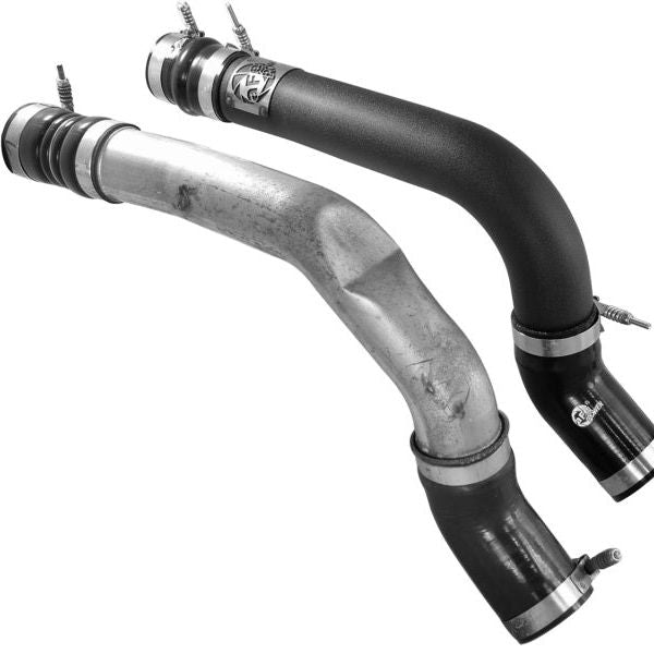 aFe 46-20134-B - AFE46-20134-B - aFe BladeRunner 3in Black Intercooler Tubes Hot & Cold Side Kit for 13-14 Dodge RAM Diesel 6.7L (td) - Shipped in Europe - Tuningsupply.com