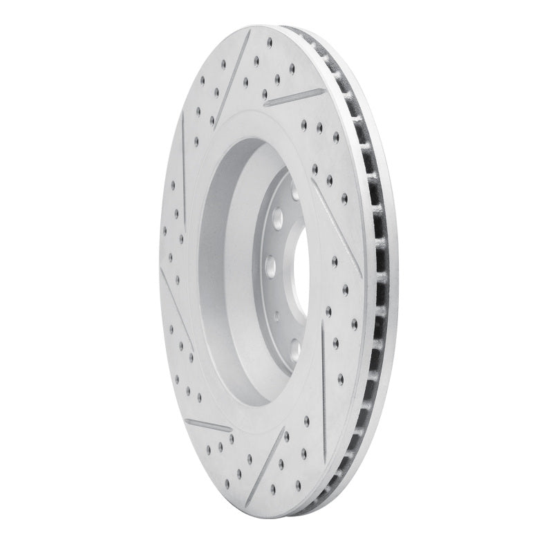 R1 Concepts 830-74030R - RNC830-74030R - R1 15-19 Volkswagen Golf R Rear Right Drilled & Slotted Geo-Carbon Rotor - Shipped in Europe - Tuningsupply.com