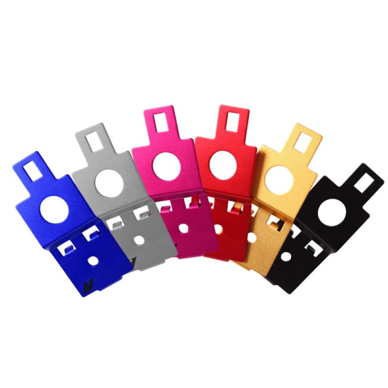 Mishimoto MMRS-SUBI-01APK - MISMMRS-SUBI-01APK - Mishimoto 02-07 Subaru Impreza WRX Aluminum Radiator Stay - Anodized Pink - Shipped in Europe - Tuningsupply.com