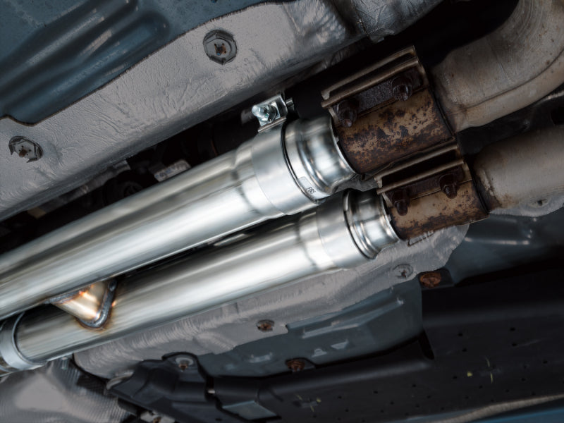AWE Tuning 3025-42551 - AWE3025-42551 - AWE Tuning 21-23 Ford Mustang Mach 1 SwitchPath Cat-Back Exhaust w/ Quad Chrome Silver Tips - Shipped in Europe - Tuningsupply.com