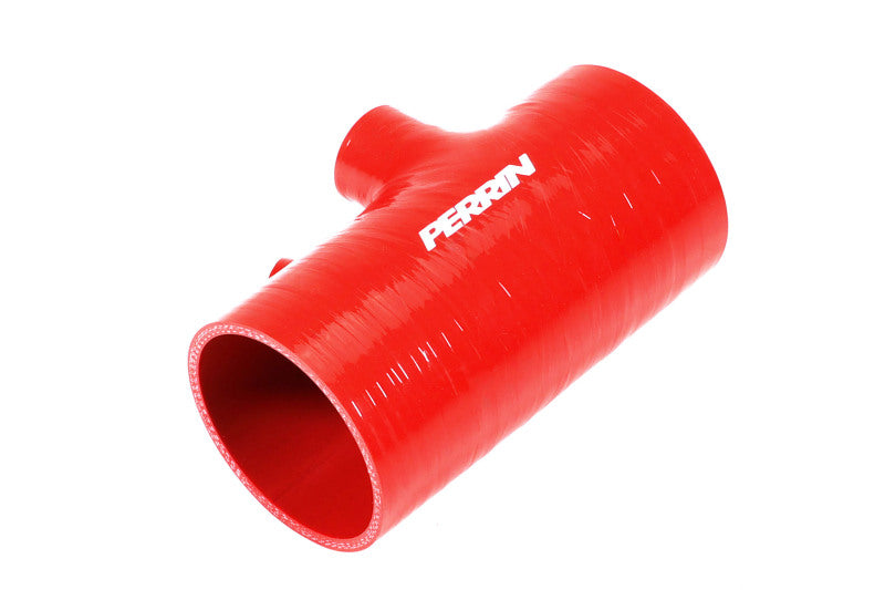 Perrin Performance PSP-INT-428RD - PERPSP-INT-428RD - PERRIN 22-26 Subaru WRX Short Type Turbo Inlet Hose - Red - Shipped in Europe - Tuningsupply.com