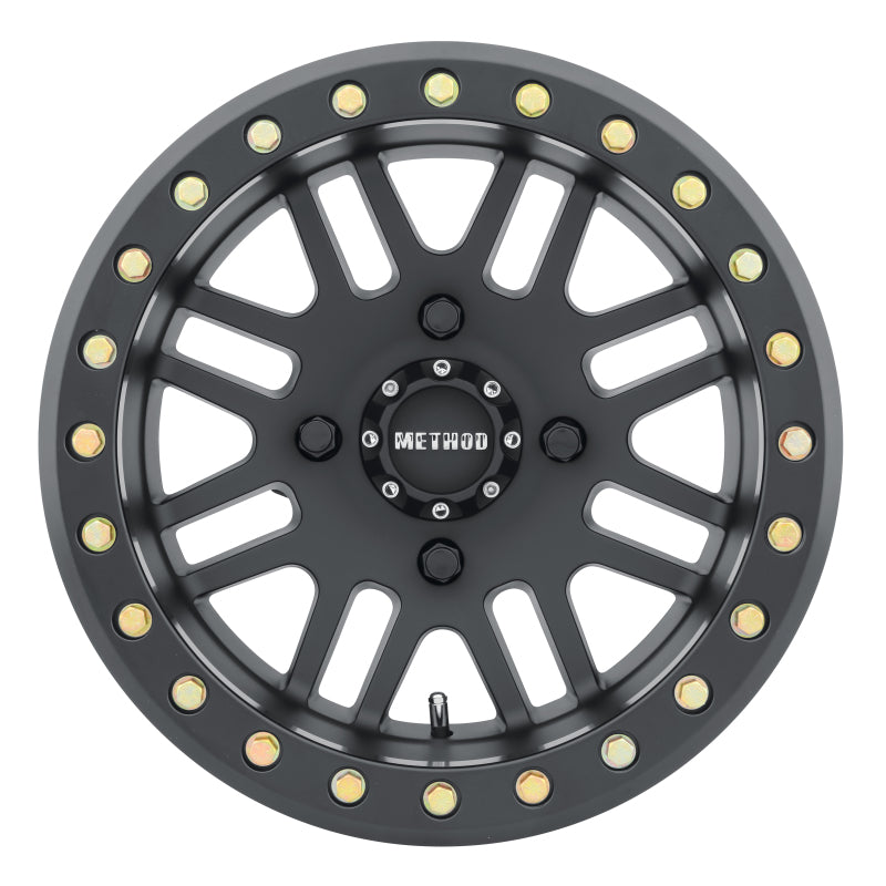 Method Wheels - MRWMR40641047555B - Method MR406 UTV Beadlock 14x10 / 5+5/0mm Offset / 4x136 / 106mm CB Matte Black Wheel - Shipped in Europe - Tuningsupply.com