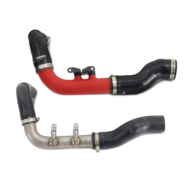 Mishimoto MMICP-GRC-23RD - MISMMICP-GRC-23RD - Mishimoto 2023+ Toyota GR Corolla Intercooler Pipe Kit - Wrinkle Red - Shipped in Europe - Tuningsupply.com