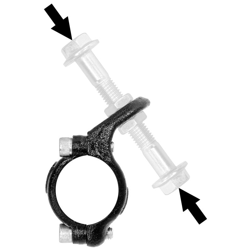 RockJock RJ-401001-101 - ROKRJ-401001-101 - RockJock Jeep JL/JT/JK Forged Chromoly Steering Stabilizer Shock Tie Rod Bracket - Shipped in Europe - Tuningsupply.com