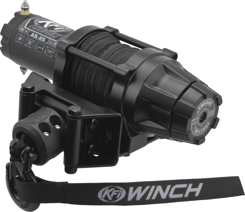 KFI - KFIAS-25 - KFI Assault Series Winch 2500 lbs. - Synthetic Cable - Shipped in Europe - Tuningsupply.com