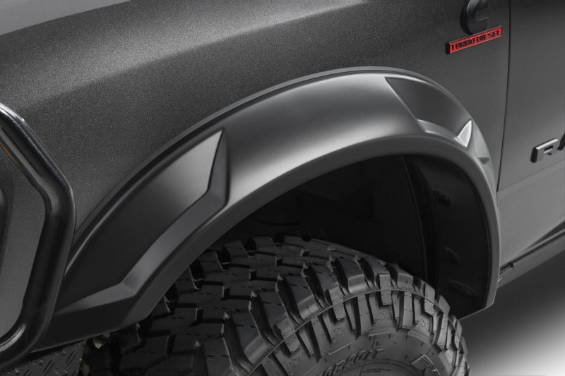 Husky Liners - HSL2805938 - Husky Liners 19-23 RAM 2500/3500 DRT Style Fender Flares (Smooth) 4pc - Blk - Shipped in Europe - Tuningsupply.com