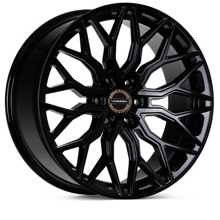 Vossen HF63-4G43 - VOSHF63-4G43 - Vossen HF6-3 24x10 / 6x139.7 / ET25 / Deep Face / 106.1 - Gloss Black Wheel - Shipped in Europe - Tuningsupply.com